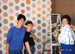 Linda Wright, Jane Carpenter, and Anita Bruce