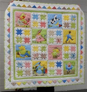 Mother Goose Baby Quilt