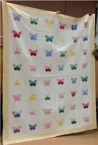 Butterfly Vintage Quilt