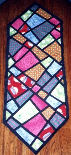 Stained Glass Table Runner