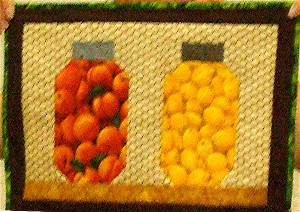Fruit and Vegetable Jars Placemats