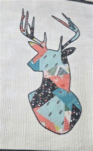 Scrappy Applique Deer