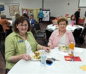 Mary Morrison and Irene Althaus