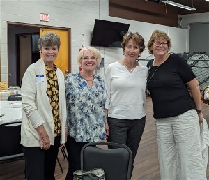 Donna Fox, Betsy Shirkey, Linda Wright and Kathy Proctor