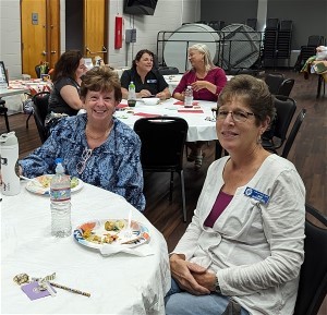 Trudy Badovinac and Linda Rosensteel