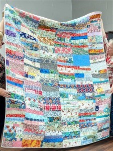 Fair Retro Fabric Quilt